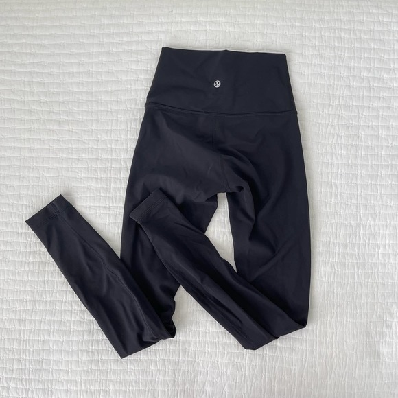 lululemon athletica Pants - Lululemon High Rise Wunder Under Luxtreme Leggings Black Size 2 28" Inseam